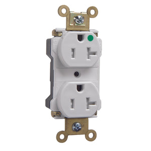 Pass & Seymour PTTR63-HW TAMPER RESISTANT HG EHD 20A/125V WH Pass & Seymour PTTR63-HW
