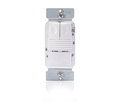 Wattstopper PW-203-W PIR Dual Relay Occupancy Sensor, White Wattstopper PW-203-W