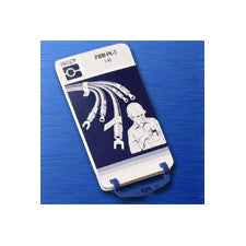 Brady PWM-PK-9 Wire Marker Book, Vinyl Cloth, 1, 2, 3, A, B, C, T1, T2, T3, L1, L2, L3 Brady PWM-PK-9