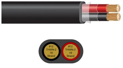 Enphase Q-12-RAW-300 12 AWG Cable with No Connectors Enphase Q-12-RAW-300