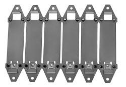 Eaton QC6BP Base Mounting Plate, 6P, Type QC, QUICKLAG Eaton QC6BP