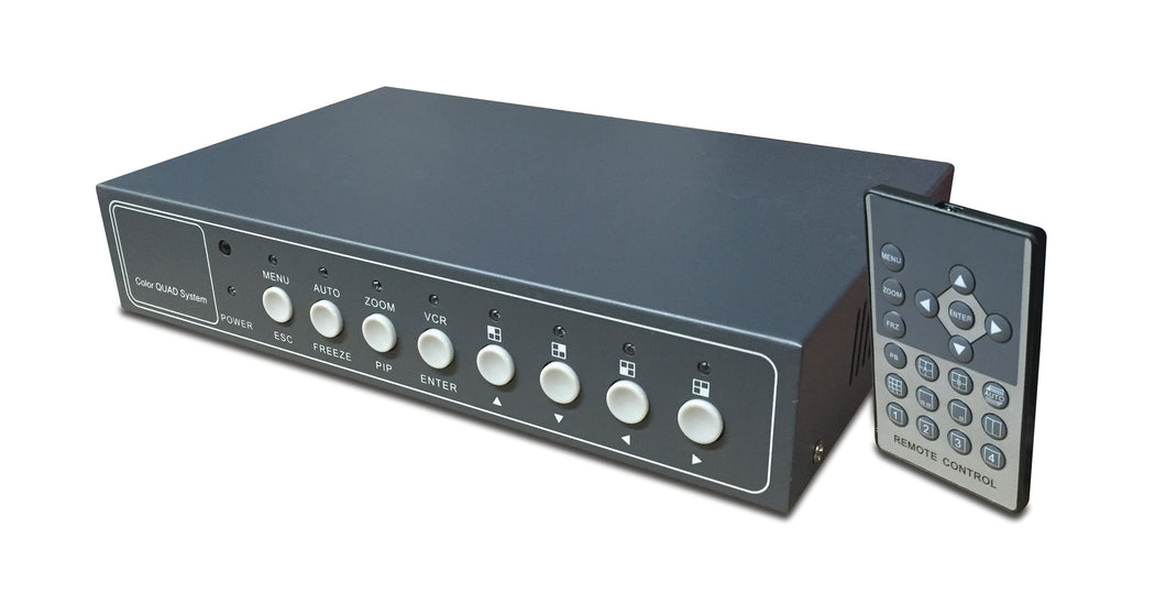 Opticom QS4-8 8 Camera Quad Processor Opticom QS4-8