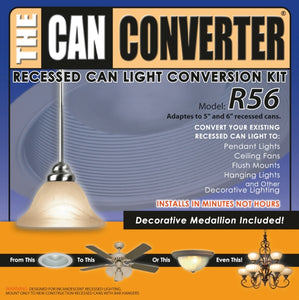 The Can Converter R56-WHT 5"/6" Can Conversion Kit The Can Converter R56-WHT