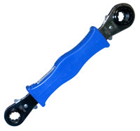 Speed Systems RBW-QUAD 1 Ratcheting Box Wrench, 1/2", 9/16", 5/8", 3/4" Speed Systems RBW-QUAD 1