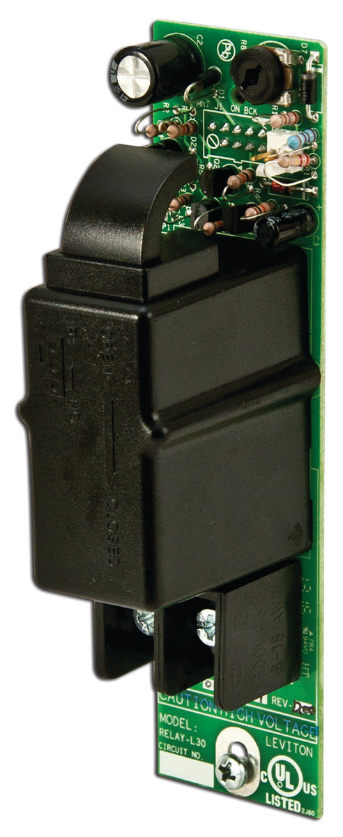 Leviton RELAY-L30 Z-Max Relay Card, 30A, 120/277V Leviton RELAY-L30