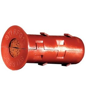 STI RFG2 Firestop Grommet, Ready, 2-Piece Split Cable Grommet, Large, Red STI RFG2