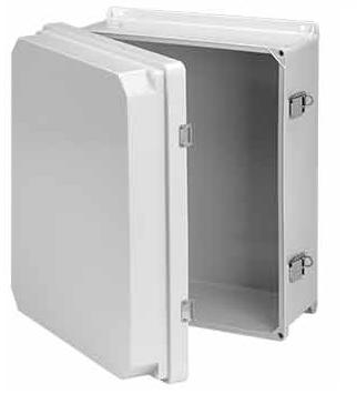 nVent Hoffman RHJ1008HWPL1LG Enclosure, Wall Mount, Type 4X, Hinged, 10