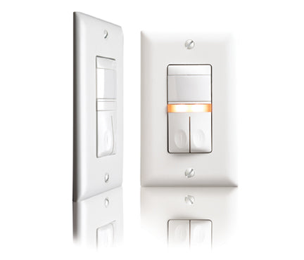 Wattstopper RS-250-LA PIR Occupancy Sensor/Switch, RS, Light Almond Wattstopper RS-250-LA