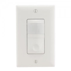 Wattstopper RS-250-W PIR Occupancy Sensor/Switch, RS, White Wattstopper RS-250-W