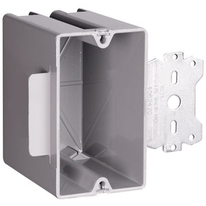 Pass & Seymour S1-22-S50 PL BX 1G 22.5 CU IN QC OFFSET BRKT Pass & Seymour S1-22-S50