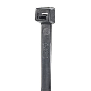 Panduit S15-50-C0 Cable Tie, 14.57" Long, Standard, Nylon, Black, Weather Resistant Panduit S15-50-C0