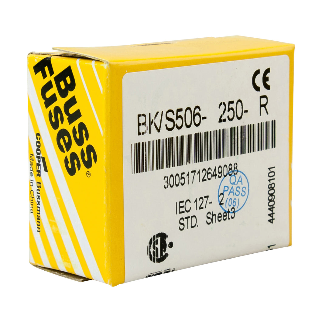 Eaton/Bussmann Series S506-63-R BUSS S506-6.3-R S506 6.3A BUSS FUSE Eaton/Bussmann Series S506-63-R