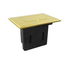 Allied Moulded SBFB-1 Floor Box, Rectangular Allied Moulded SBFB-1