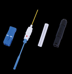 America Ilsintech SC-OM4-UPC-09-10PK Multimode Fusion Splice On Connector America Ilsintech SC-OM4-UPC-09-10PK