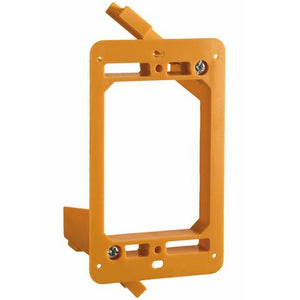 Carlon SC100RR Mounting Bracket, 1-Gang, Low Voltage, Non-Metallic Carlon SC100RR