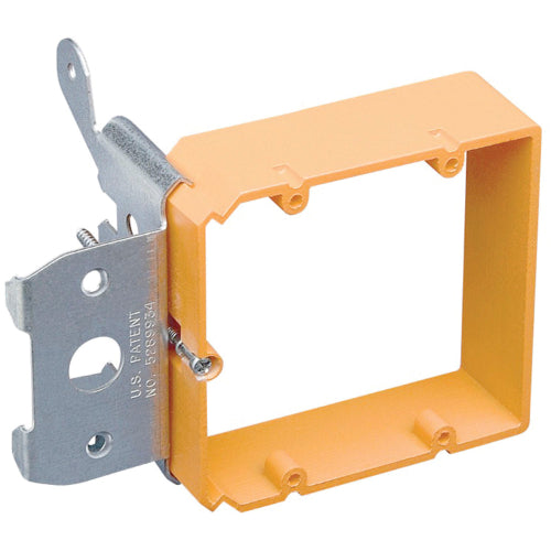 Carlon SC200ADJC Switch/Outlet Box, 2-Gang, Adjustable, Non-Metallic Carlon SC200ADJC