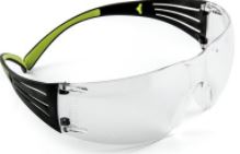 3M SF401AF Protective Eyewear, Clear lens 3M SF401AF
