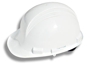 Dottie SFTW Front Brim Hard Hat, 4-Pt Suspension - White Dottie SFTW