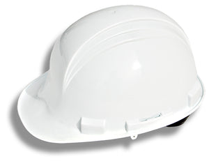 Dottie SFTW Front Brim Hard Hat, 4-Pt Suspension - White Dottie SFTW