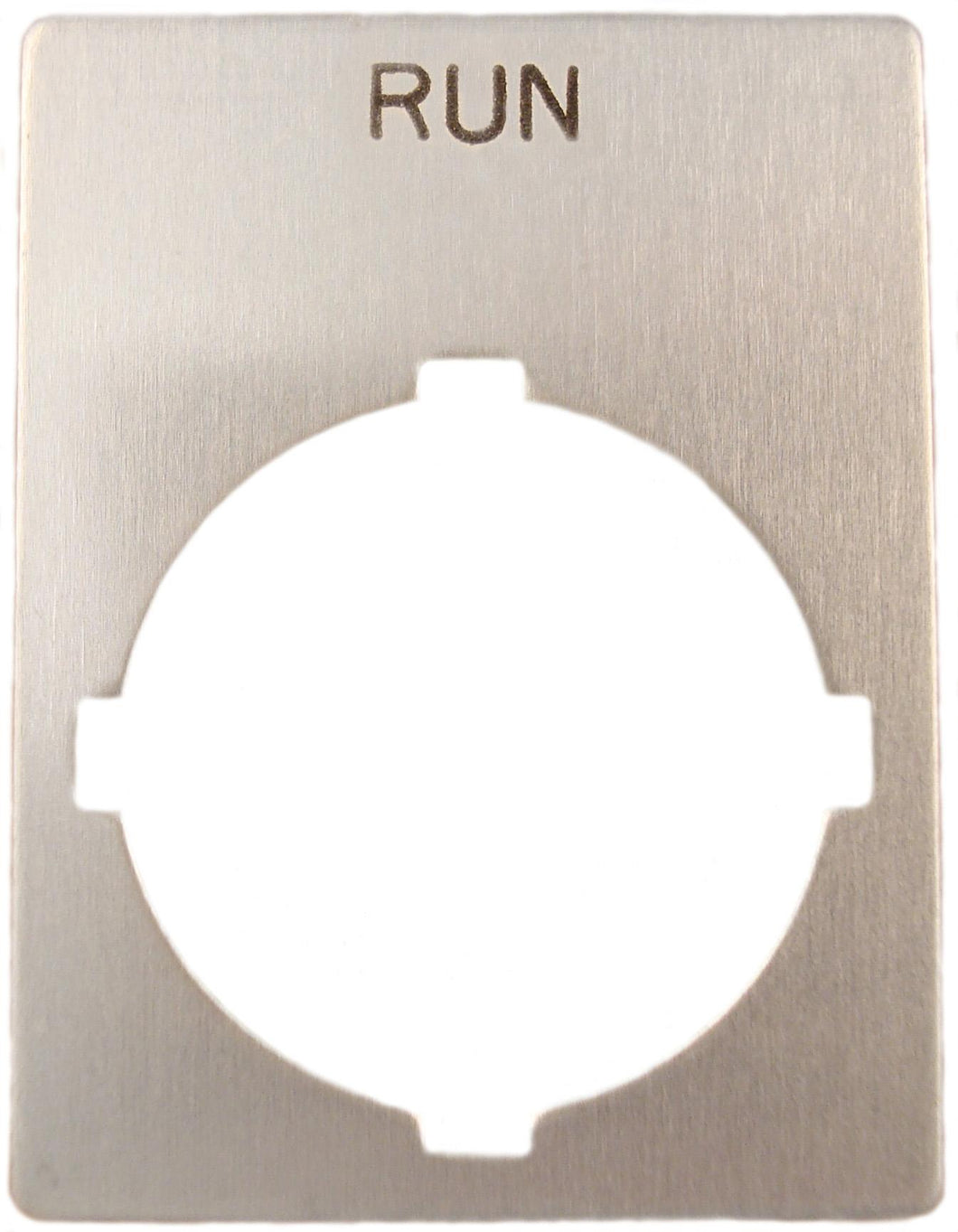 ABB SK-615-552-29 22mm Legend Plate, Run, Modular ABB SK-615-552-29