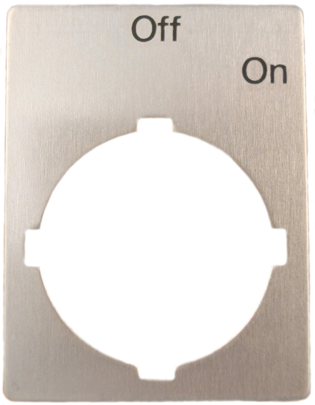 ABB SK 615 552-53 22mm Legend Plate, Off-On, Modular ABB SK 615 552-53