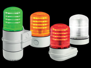 Federal Signal SLM100B Beacon, Type: Multi-Function, LED, 12 - 24VAC/DC or 120 - 240VAC Federal Signal SLM100B