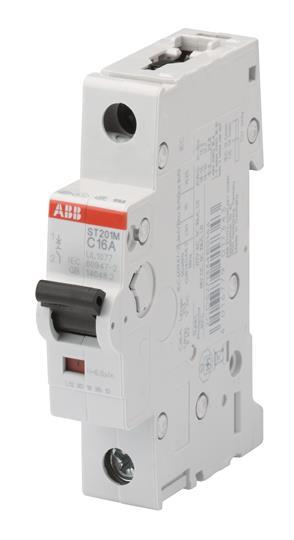 ABB ST201M-K3 3A, 480Y/277V, 10 kAIC, K-Curve, UL 1077 ABB ST201M-K3
