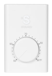 Stelpro Design Inc SWT1F Bimetal SP Thermostat White 22A Stelpro Design Inc SWT1F