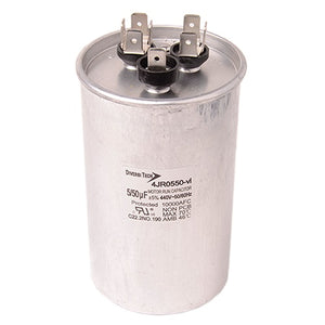DiversiTech T4JR0550 Motor Run Capacitor, 440V, 50+5uF DiversiTech T4JR0550