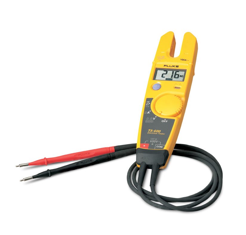 Fluke T5-600-USA AC/DC Multimeter - Continuity Beeper, 0-600V Fluke T5-600-USA