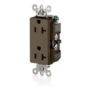 Leviton TDR20 20a-125v Tr Comm Rcpt Leviton TDR20