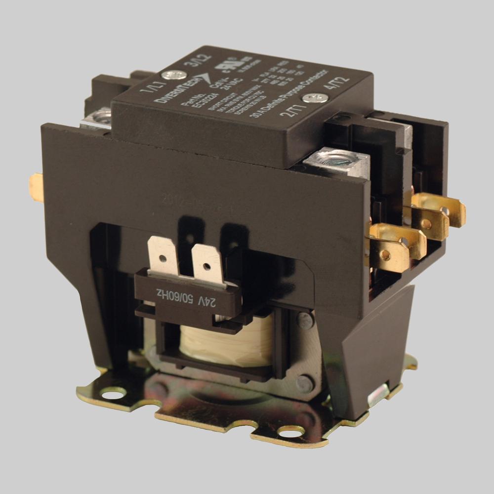 DiversiTech TEC30224  Definite Purpose Contactor, Compact, 30A, 2P, 24VAC Coil DiversiTech TEC30224