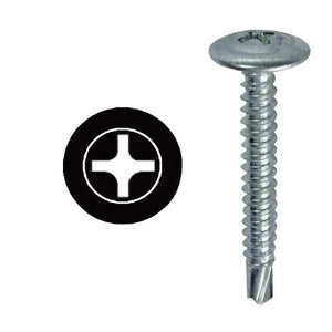 Dottie TEKWT834 Self Drilling Screws, # 8 x 3/4", Phillips/Wafer Head Dottie TEKWT834