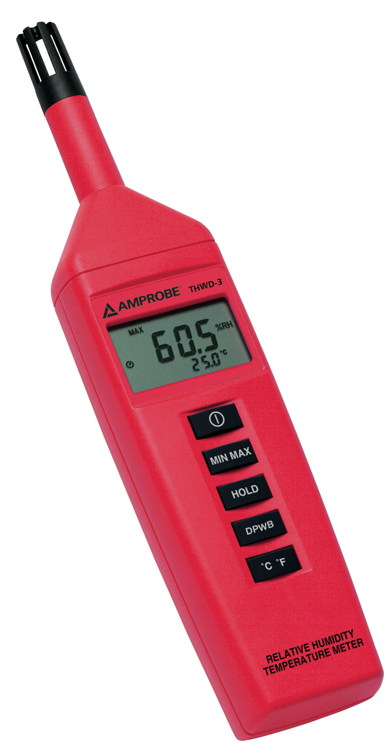 Amprobe THWD-3 Relative Humidity Temperature Meter Amprobe THWD-3