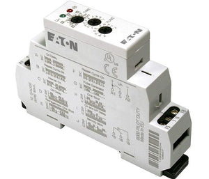 Eaton TMRD1UN Din Rail Mount Timing Relay, SPDT, 12-240V AC/DC Eaton TMRD1UN