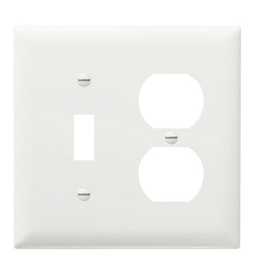 Pass & Seymour TP18-W TRADEMASTER PLATE  2G 1 TOG 1 DUP W Pass & Seymour TP18-W