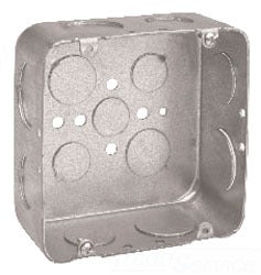 Cooper Crouse-Hinds TP558 4 11/16 SQ OUTLET BOX 3/4 AND 1 KO Cooper Crouse-Hinds TP558