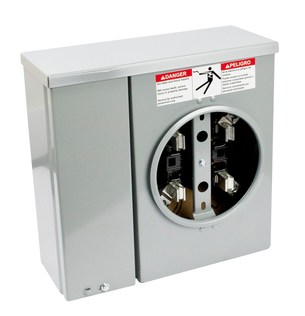 Eaton B-Line U011 125A, 1P, 4 Jaw, Meter Socket Eaton B-Line U011
