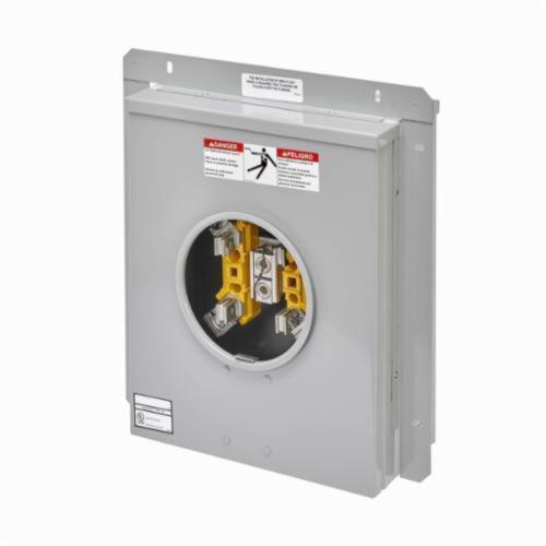 Eaton B-Line U204 F Meter Socket, 200A, 1P, 4 Jaw, 600VAC, Ringless, w/o Bypass Eaton B-Line U204 F