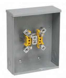 Eaton B-Line U204 Meter Socket, 200A, 1P, 4 Jaw, 600VAC, Ring-type, without By-Pass Eaton B-Line U204