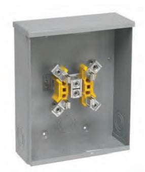 Eaton B-Line U204 Meter Socket, 200A, 1P, 4 Jaw, 600VAC, Ring-type, without By-Pass Eaton B-Line U204