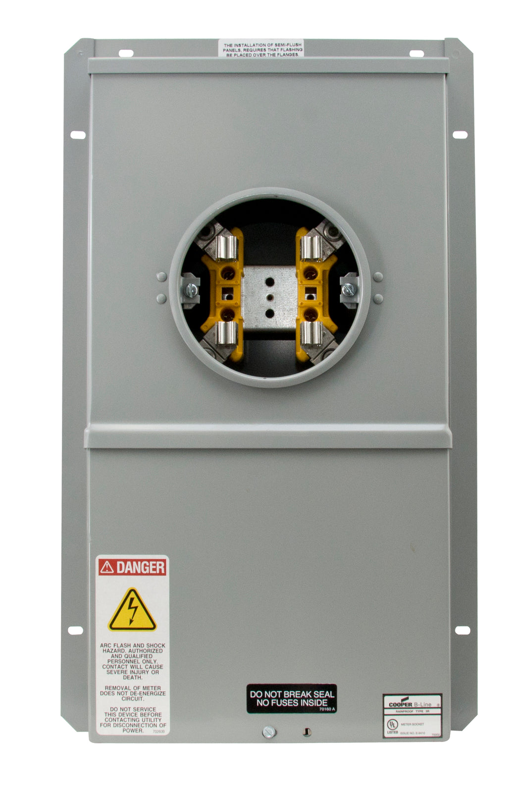 Eaton B-Line U264 F 200A, 1P, 4 Jaw, Meter Socket Eaton B-Line U264 F