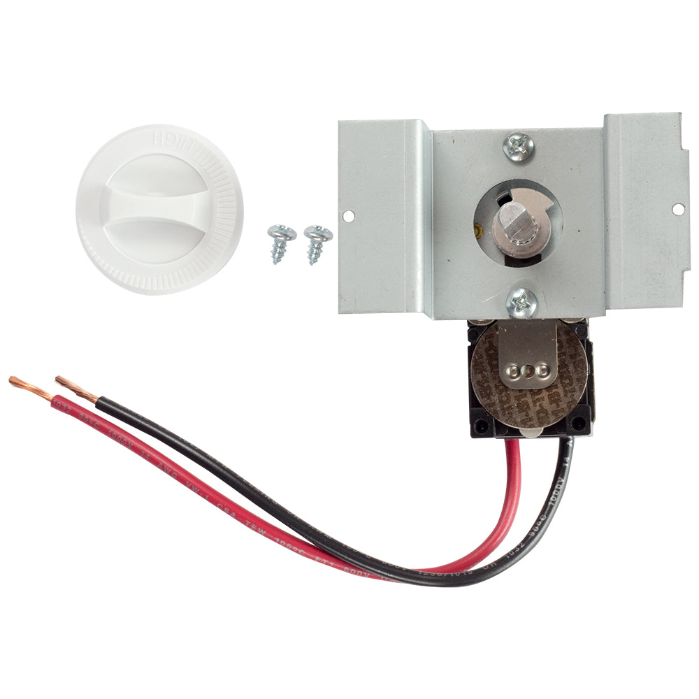 Cadet UCT1W Perfectoe Thermostat Kit, White. Single Pole. Cadet UCT1W
