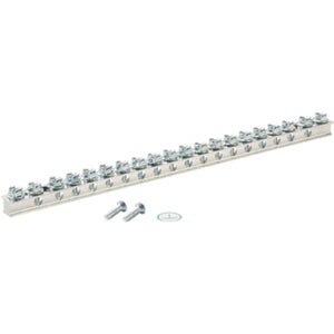 Panduit UGB2/0-414-18 Ground Bar, 18 Port, Universal, Bonding Stand Offs, 14-4AWG Panduit UGB2 / 0-414-18