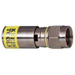 Klein VDV812-612 Universal F Compression Connector, RG6/6Q, 50-Pack Klein VDV812-612