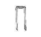 Viking Staple VIKLL100P1 Long Leg Nob Cable Staple Viking Staple VIKLL100P1