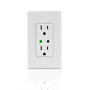 Leviton VRR15-1LZ Split Duplex Receptacle, Tamper Resistant Leviton VRR15-1LZ