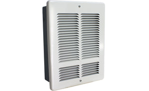 King Electrical W2410I-W Fan Forced Wall Heater Interior and Grill, 500/1000W, 240V King Electrical W2410I-W