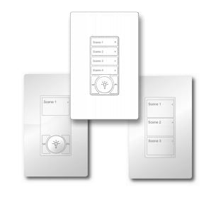 Cooper Lighting Solutions W4S­RL­W WaveLinx, 4 Button Small Cooper Lighting Solutions W4S­RL­W