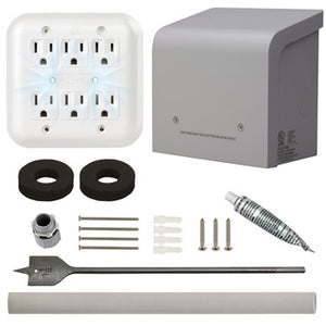 Reliance Controls WKPBN30 Portable Generator Through-The-Wall Kit, 30A Reliance Controls WKPBN30